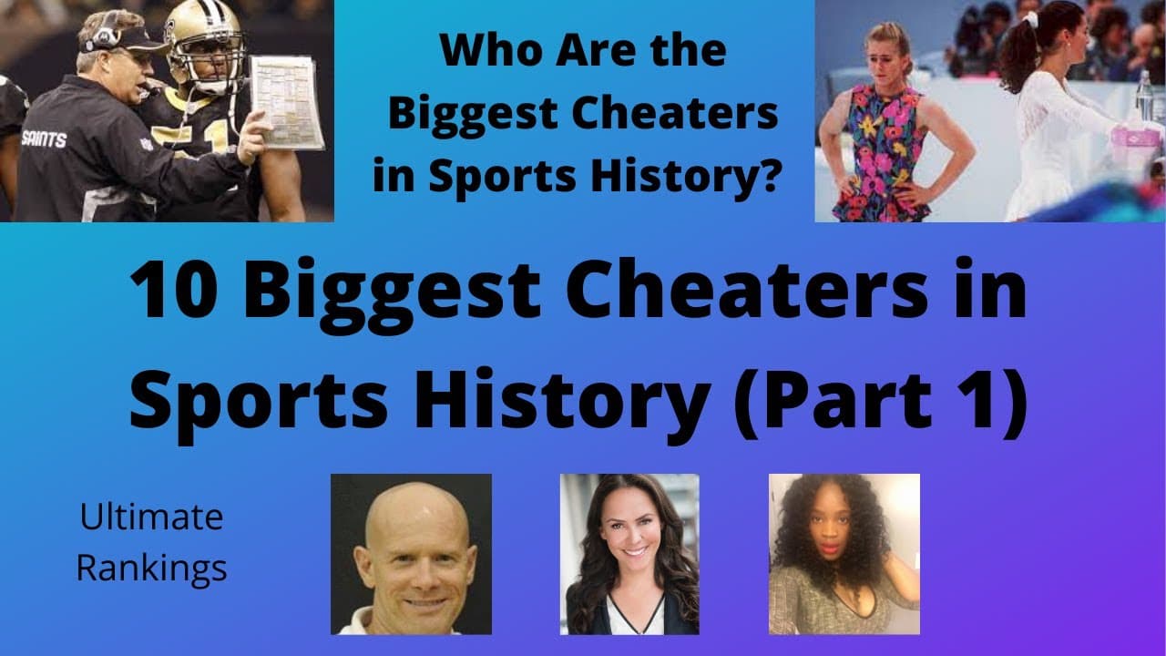 Top 10 Biggest Cheaters in Sports History (Part 1)